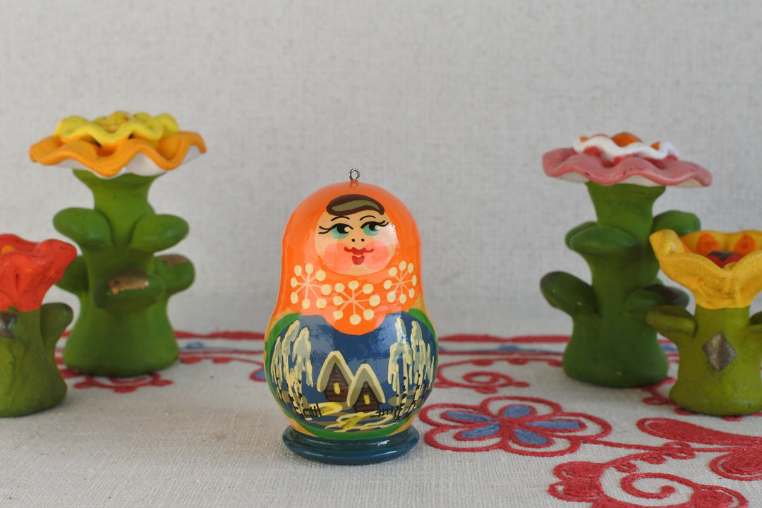 クリスマスオーナメント　ロシアの冬