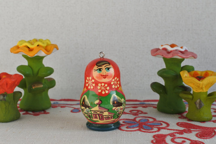 クリスマスオーナメント　ロシアの冬