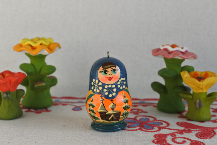 クリスマスオーナメント　ロシアの冬