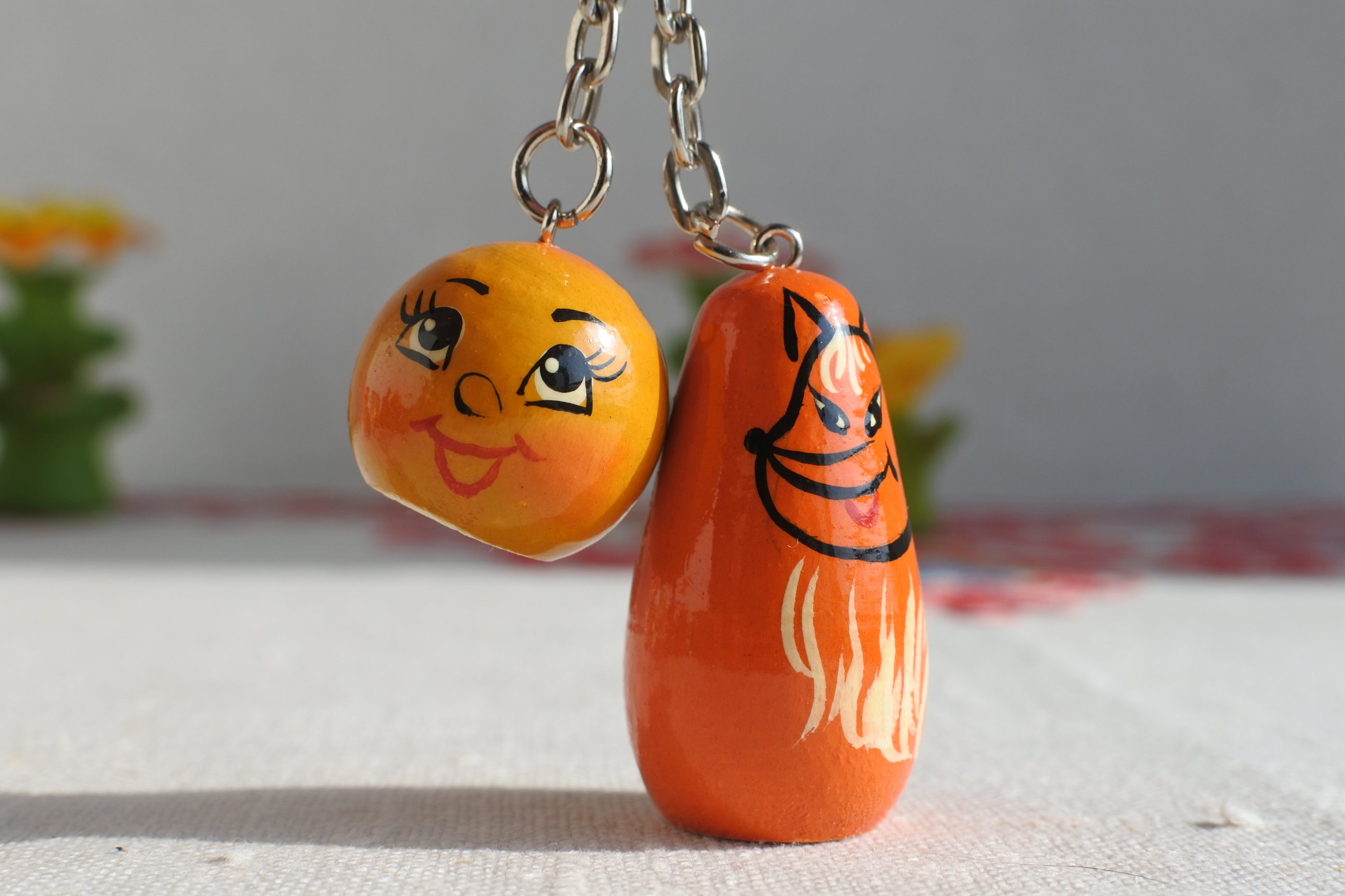 その他のロシア雑貨 ロシア民芸品 スパイスセット 起き上がりこぼし