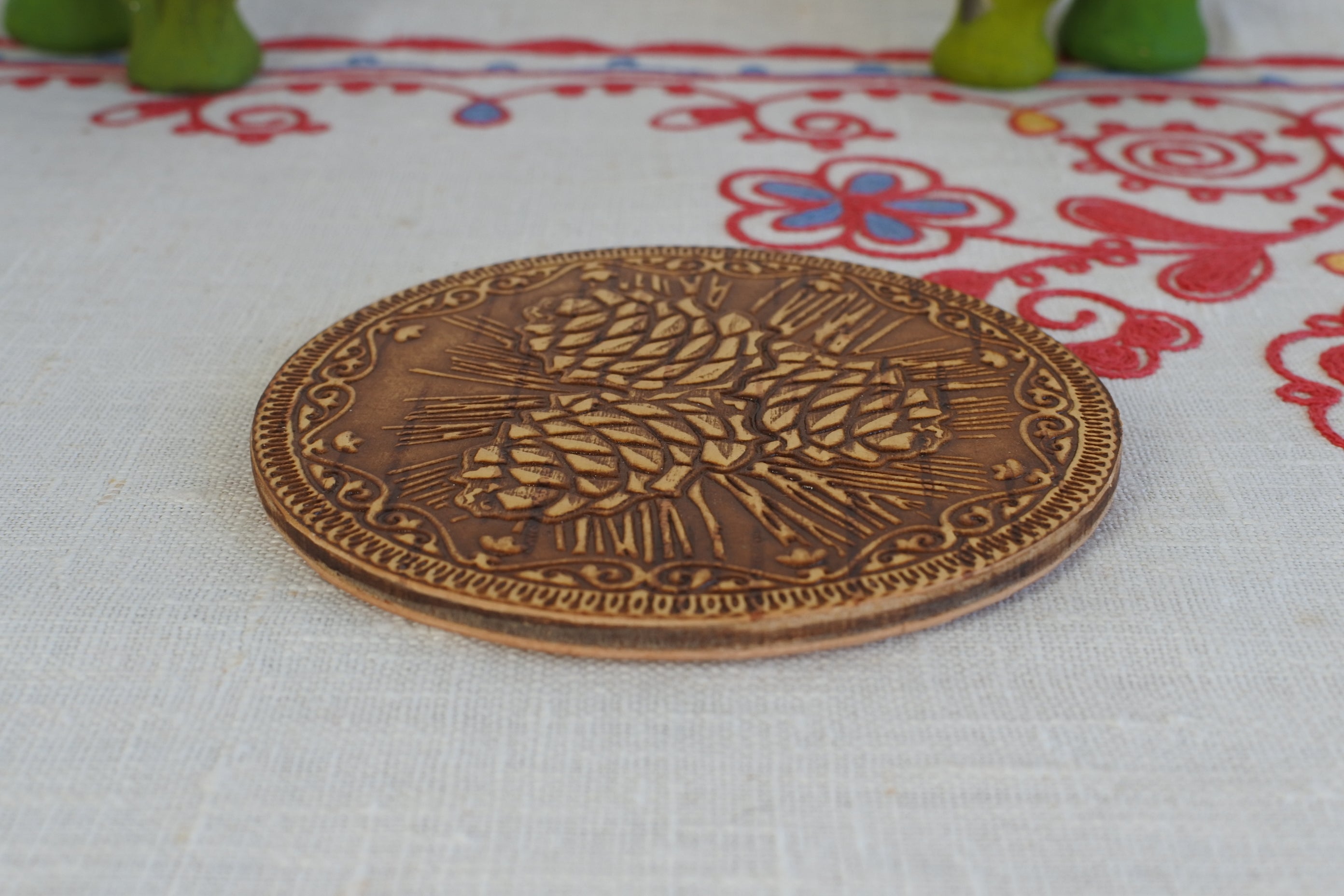 白樺細工ベレスタ 白樺樹皮 キッチン用品 スパイスセット コースター