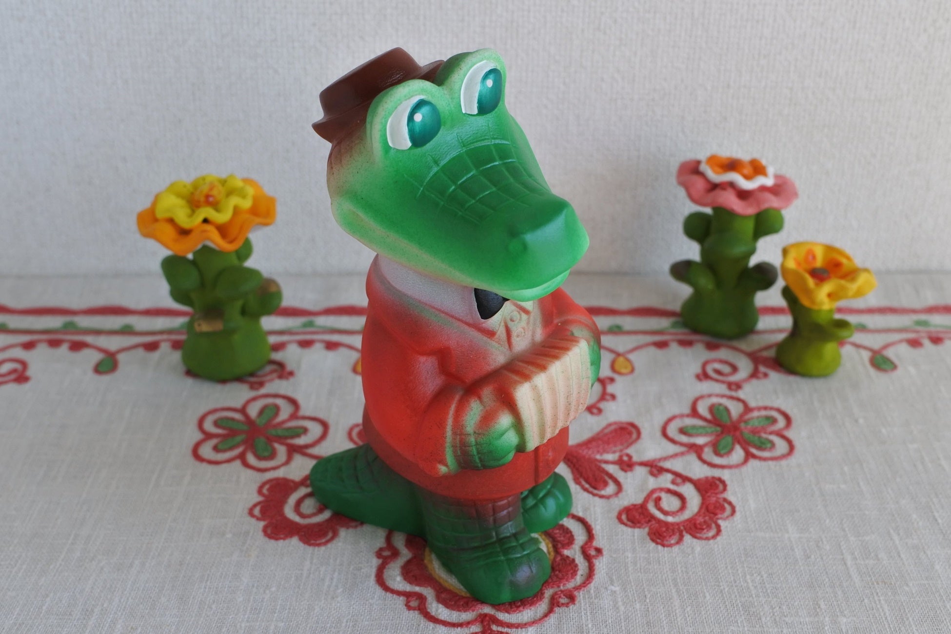 ソフビ人形 ワニのゲーナ チェブラーシカの友達 ウスペンスキー