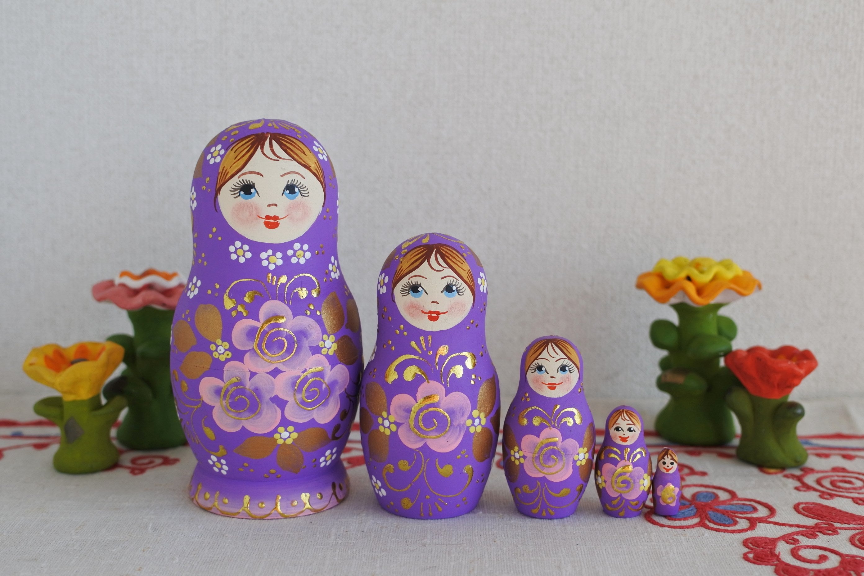 マトリョーシカ ロシアの入れ子人形 ロシア民芸品 ロシア雑貨いりえの