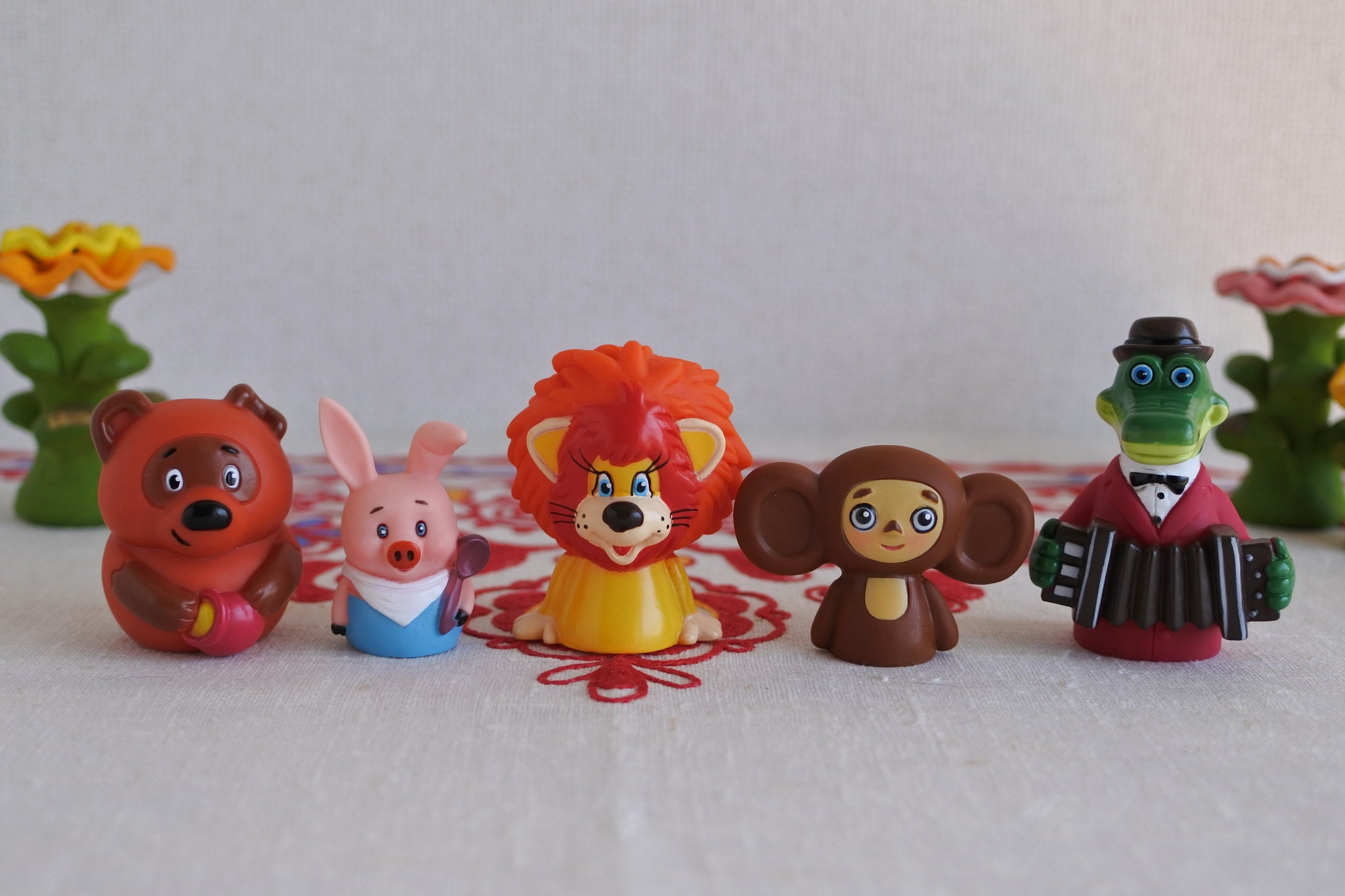 ソフビ指人形 ヴィンニープーフ ロシアのくまのプーさん ソビエト 児童