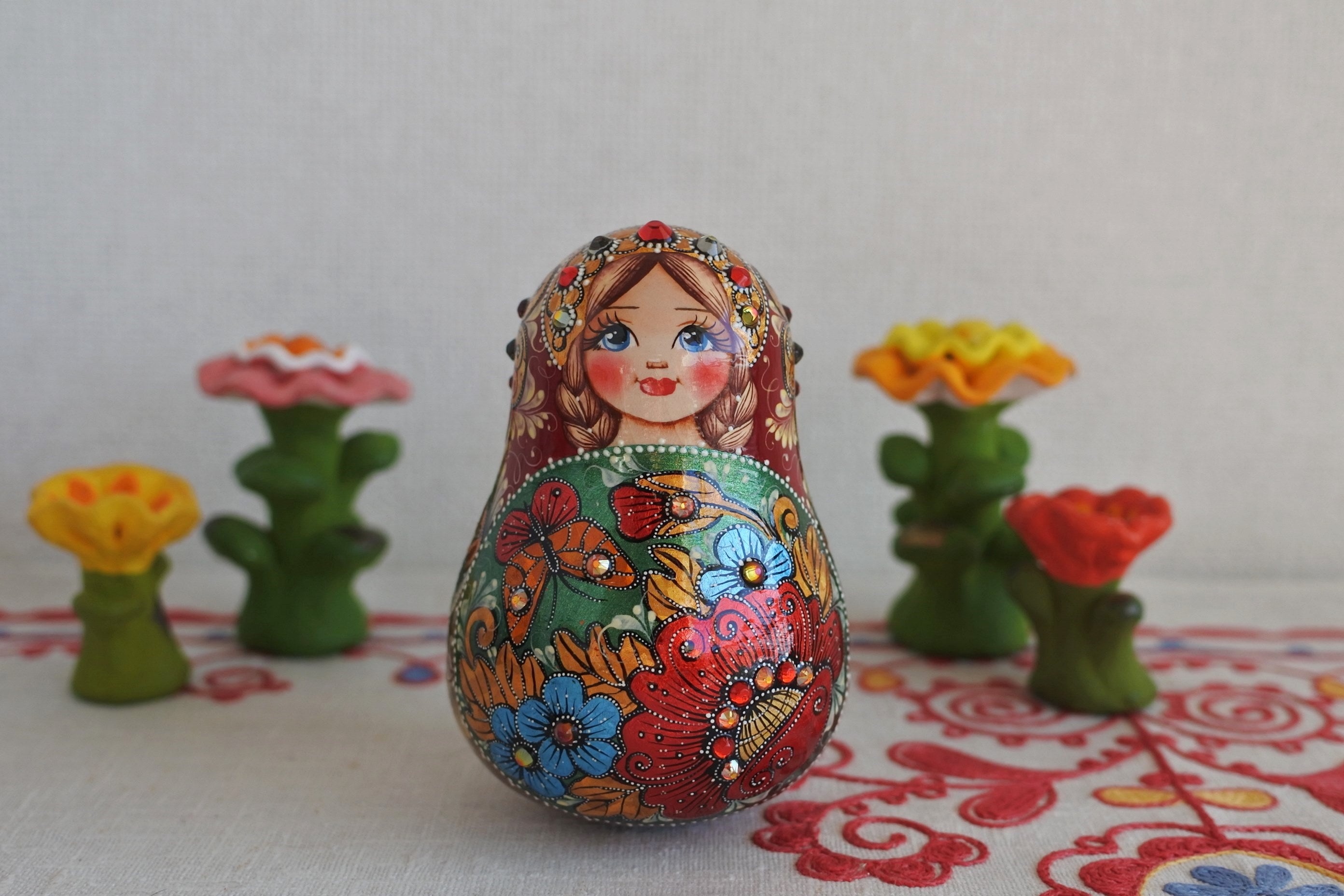 マトリョーシカ ロシアの入れ子人形 ロシア民芸品 ロシア雑貨いりえの