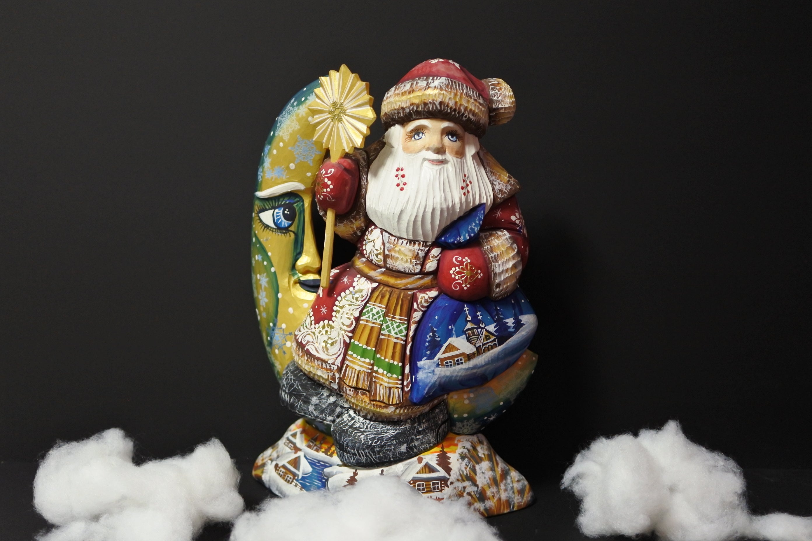 クリスマス雑貨 ロシアのクリスマス クリスマスツリー 起き上がり