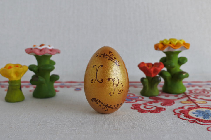 復活祭の卵　ジョストボスタイル　H6.0cm