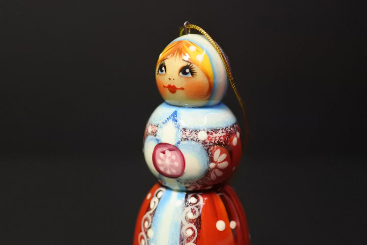 クリスマスオーナメント　スニェグーロチカ（赤い衣装）