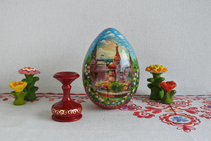 復活祭の卵　ロシアの春　モスクワ