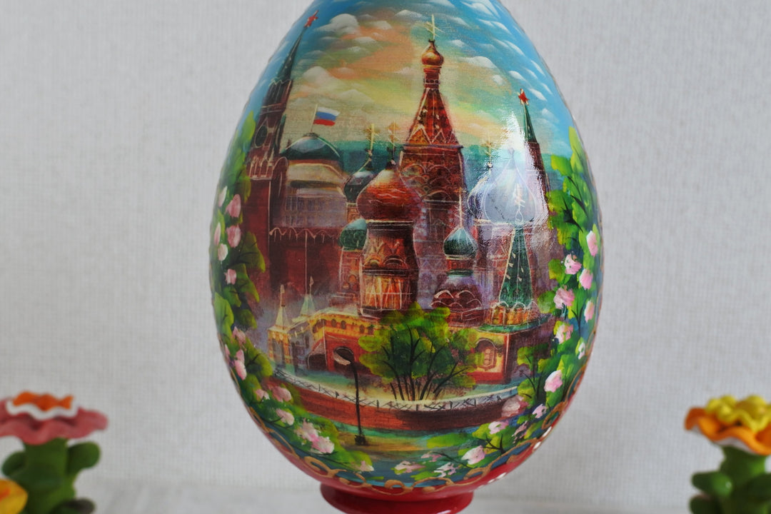 復活祭の卵　ロシアの春　モスクワ