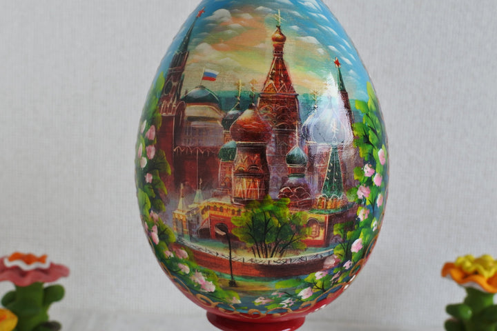 復活祭の卵　ロシアの春　モスクワ