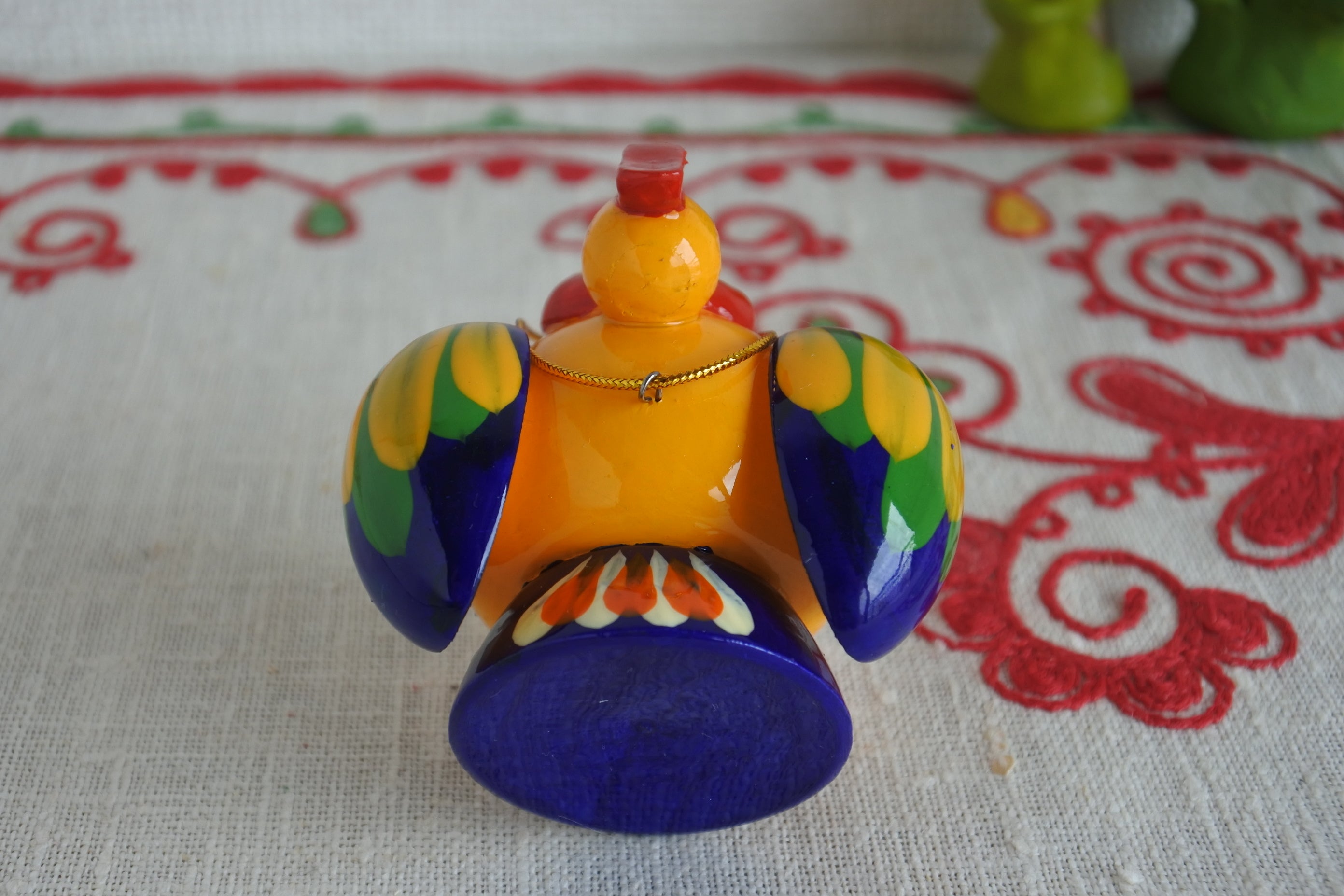 ロシア雑貨いりえのほとり 木の人形 キーホルダー オーナメント 鳥