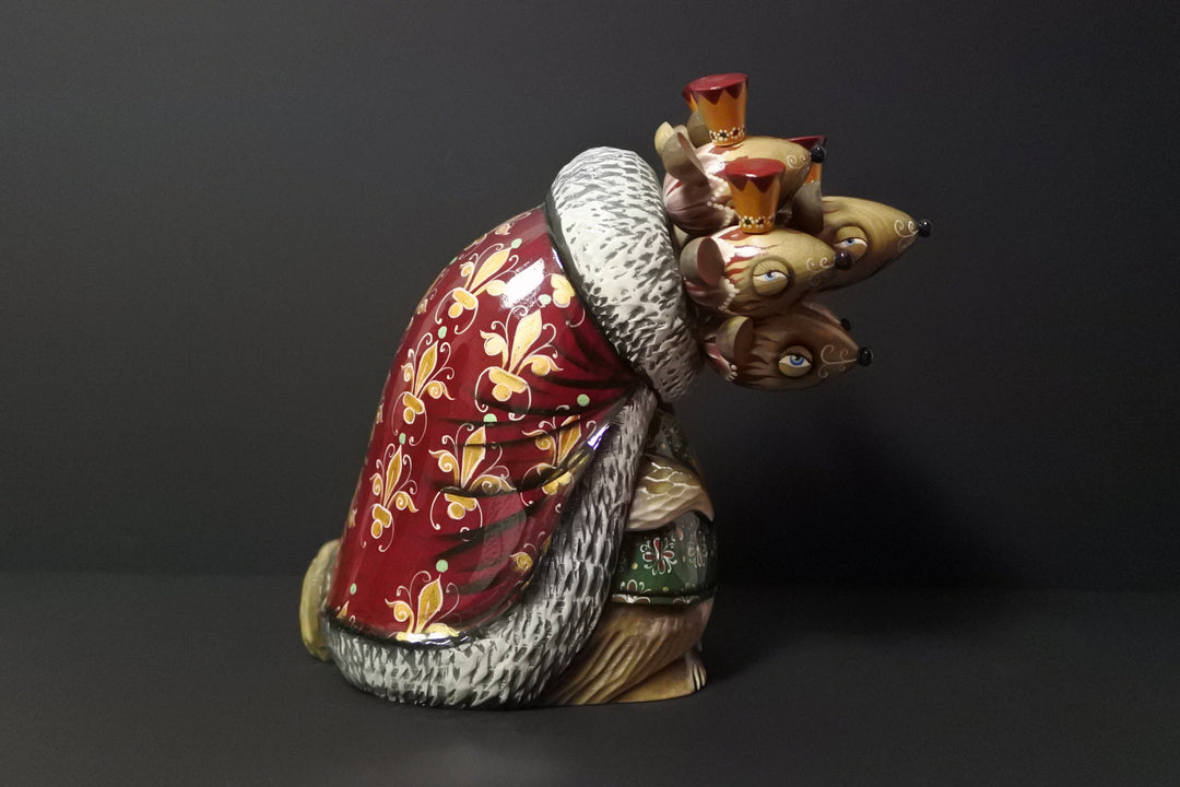 ボリショイ劇場のねずみの王様　木製人形