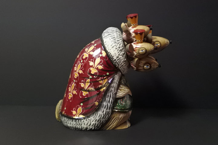 ボリショイ劇場のねずみの王様　木製人形