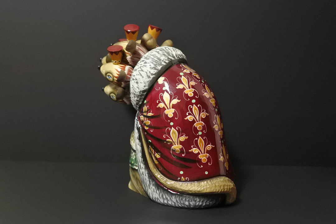 ボリショイ劇場のねずみの王様　木製人形