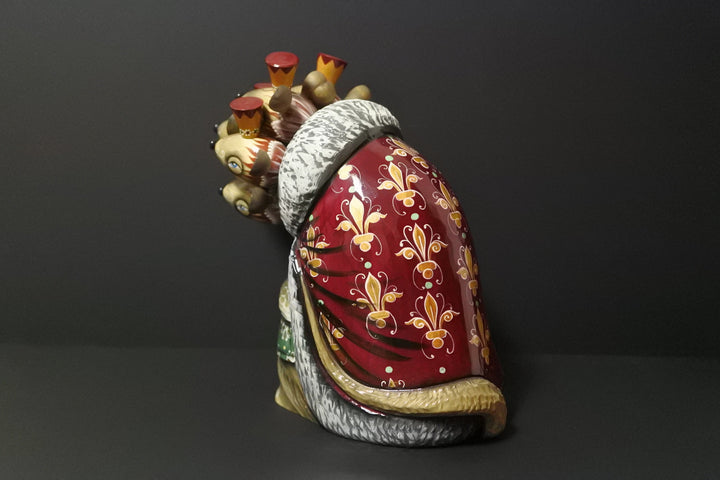 ボリショイ劇場のねずみの王様　木製人形