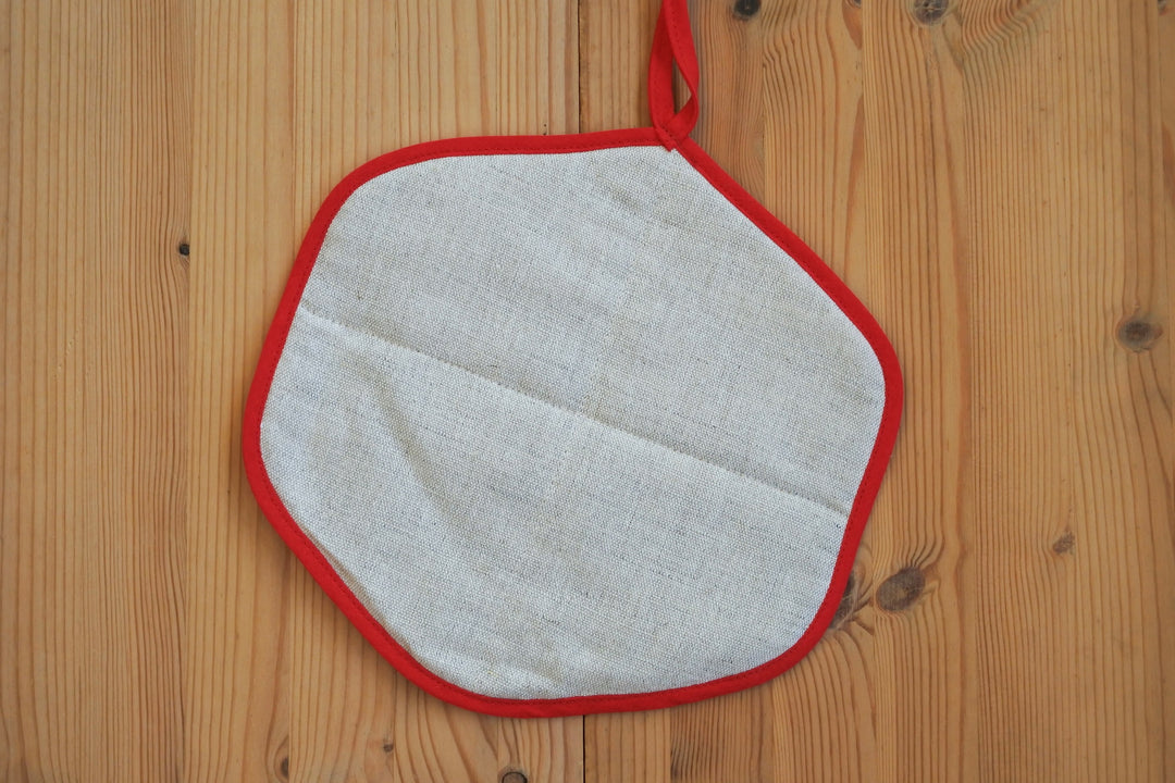 アルハンゲリスクの刺繍　鍋敷き　おんどり